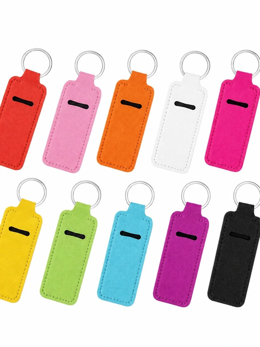 ChapStick Pumpkin Pie & Ramdom Pick Lip Gloss Keychain Holder